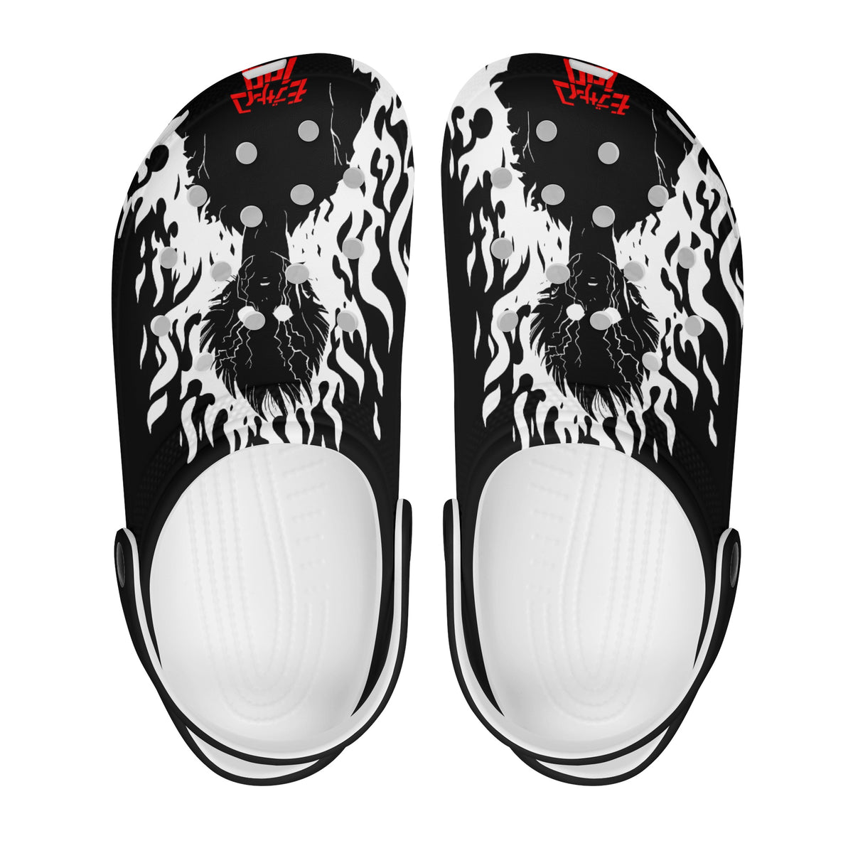 Mob Mens All Over Printing Classic Clogs - IGZ Clothing 