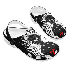 Mob Mens All Over Printing Classic Clogs - IGZ Clothing 