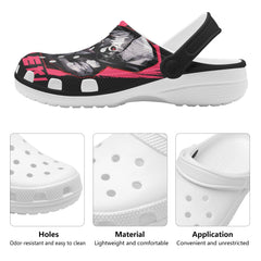 Kaneki Mens All Over Printing Classic Clogs - IGZ Clothing 