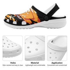 Nar Mens All Over Printing Classic Clogs - IGZ Clothing 