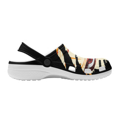 Nar Mens All Over Printing Classic Clogs - IGZ Clothing 