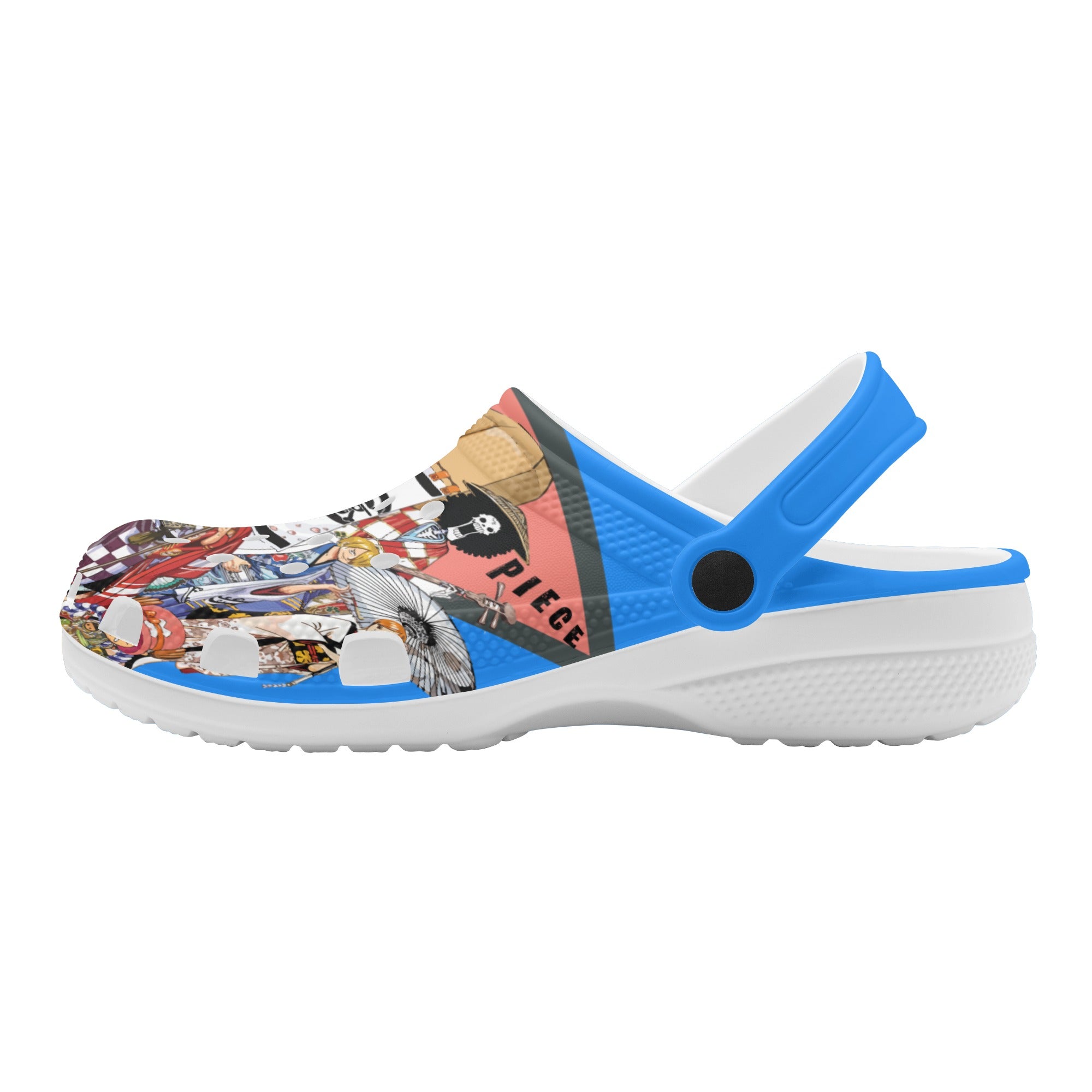 Luffy Mens All Over Printing Classic Clogs - IGZ Clothing 