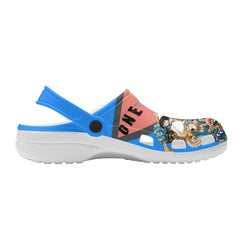 Luffy Mens All Over Printing Classic Clogs - IGZ Clothing 