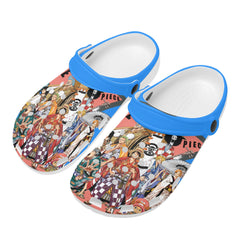 Luffy Mens All Over Printing Classic Clogs - IGZ Clothing 