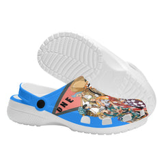 Luffy Mens All Over Printing Classic Clogs - IGZ Clothing 