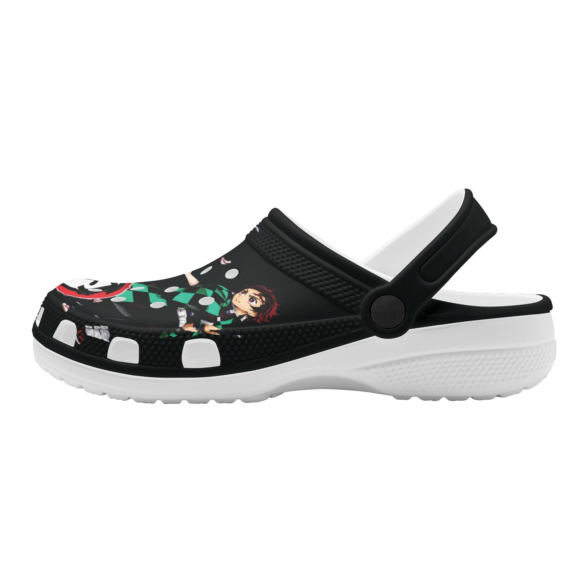 Demon Slayers Mens All Over Printing Classic Clogs - IGZ Clothing 