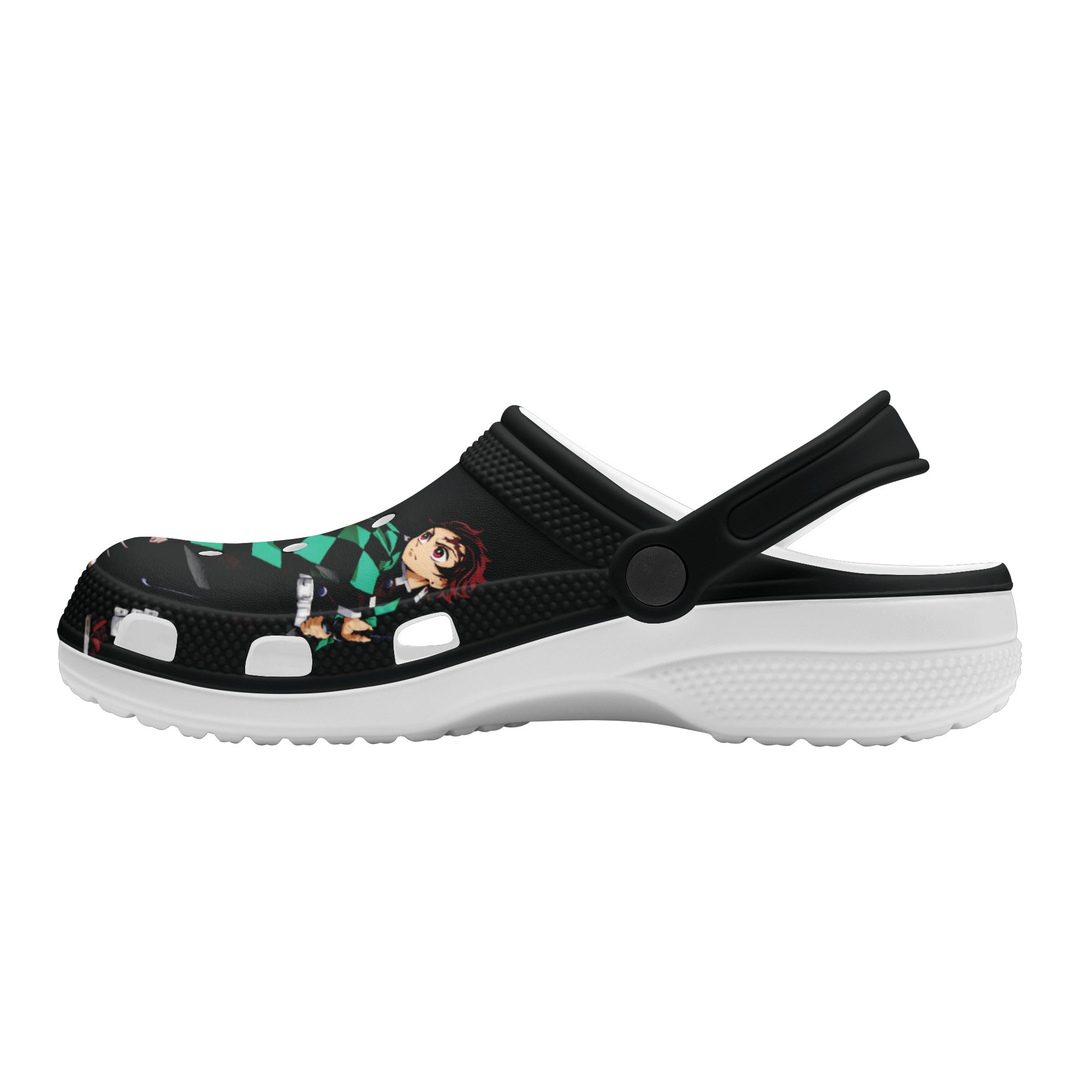 Demon Slayers Mens All Over Printing Classic Clogs - IGZ Clothing 