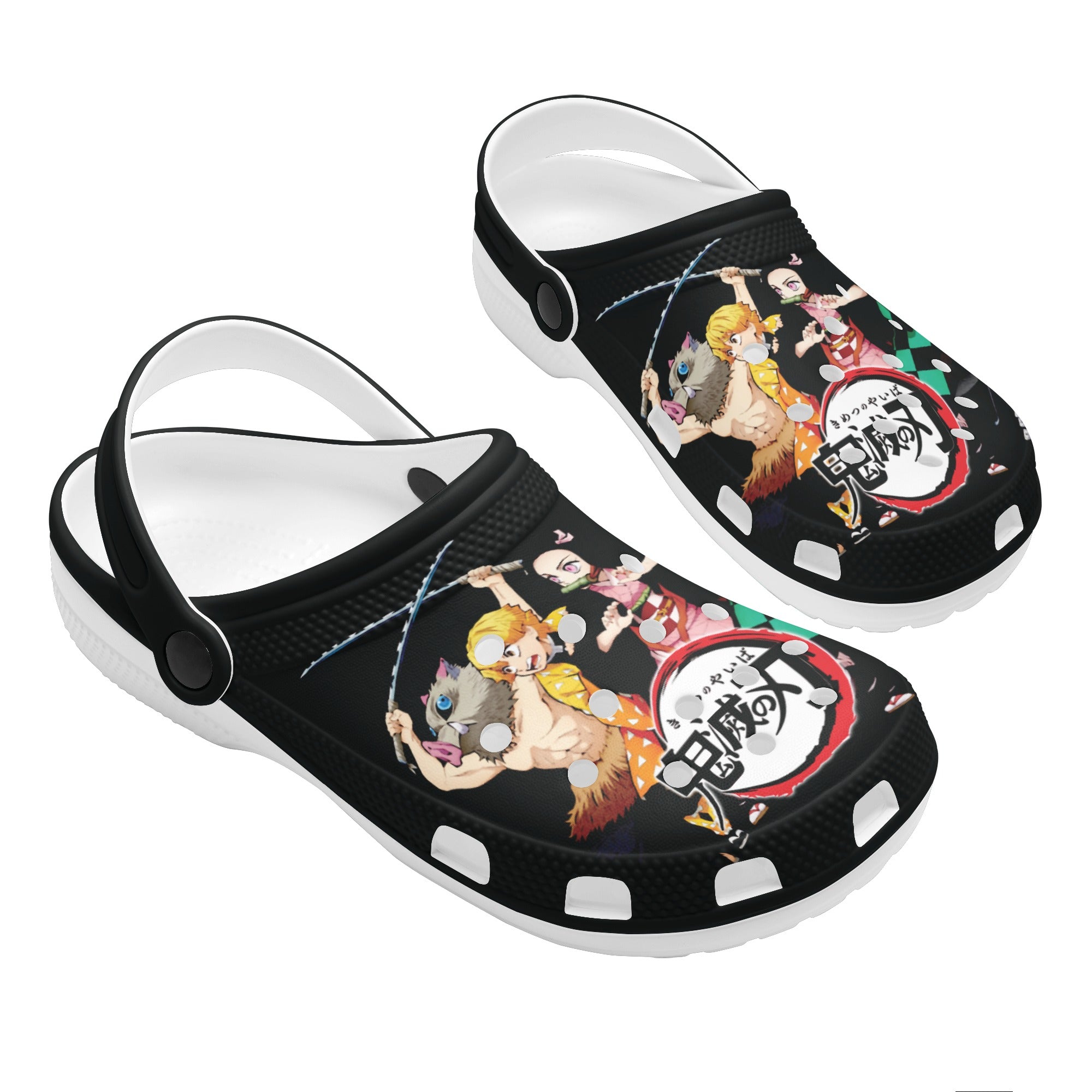 Demon Slayers Mens All Over Printing Classic Clogs - IGZ Clothing 