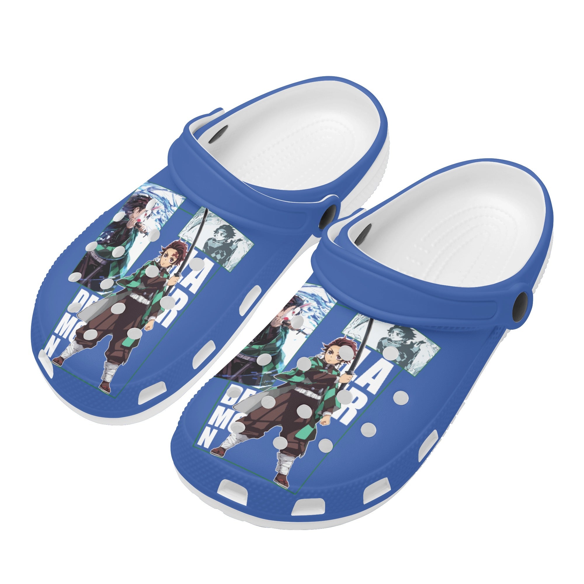 Tanjiro Mens All Over Printing Classic Clogs - IGZ Clothing 