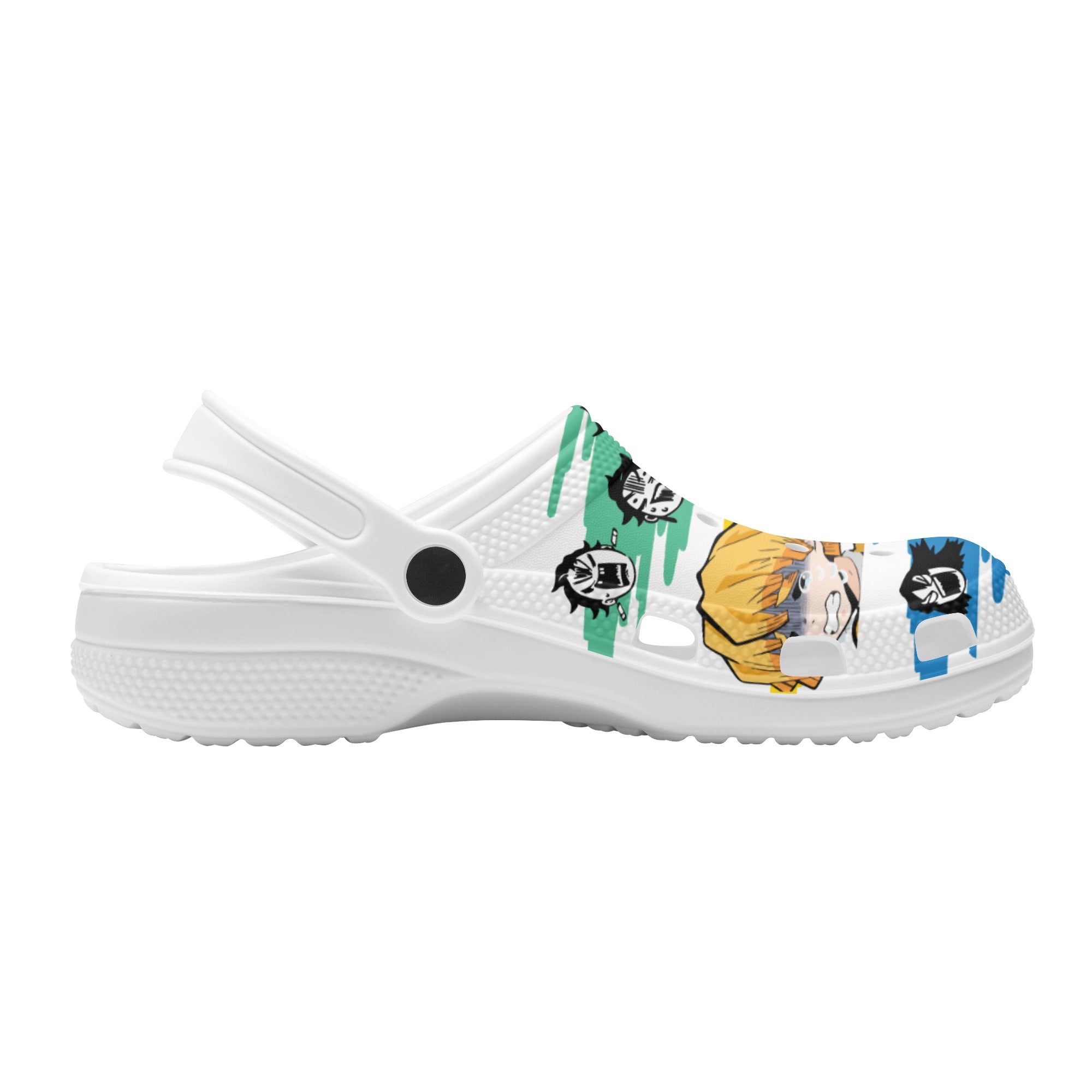 Demon Slayers Mens All Over Printing Classic Clogs - IGZ Clothing 