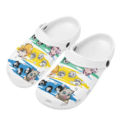 Demon Slayers Mens All Over Printing Classic Clogs - IGZ Clothing 