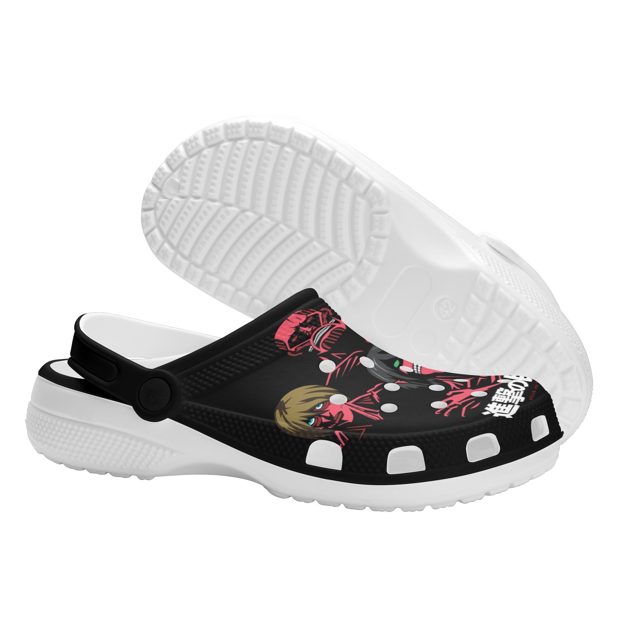 Titans Mens All Over Printing Classic Clogs - IGZ Clothing 