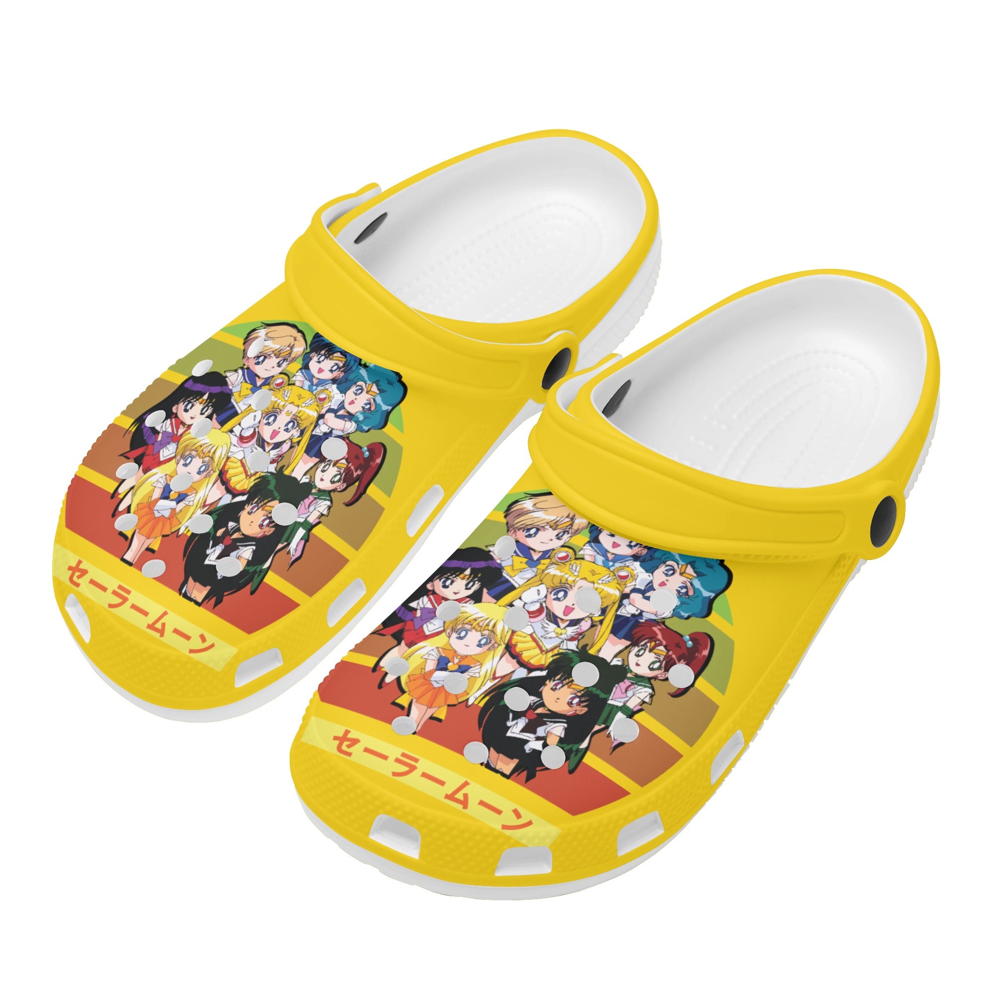 Sailor Scouts Womens All Over Printing Classic Clogs - IGZ Clothing 