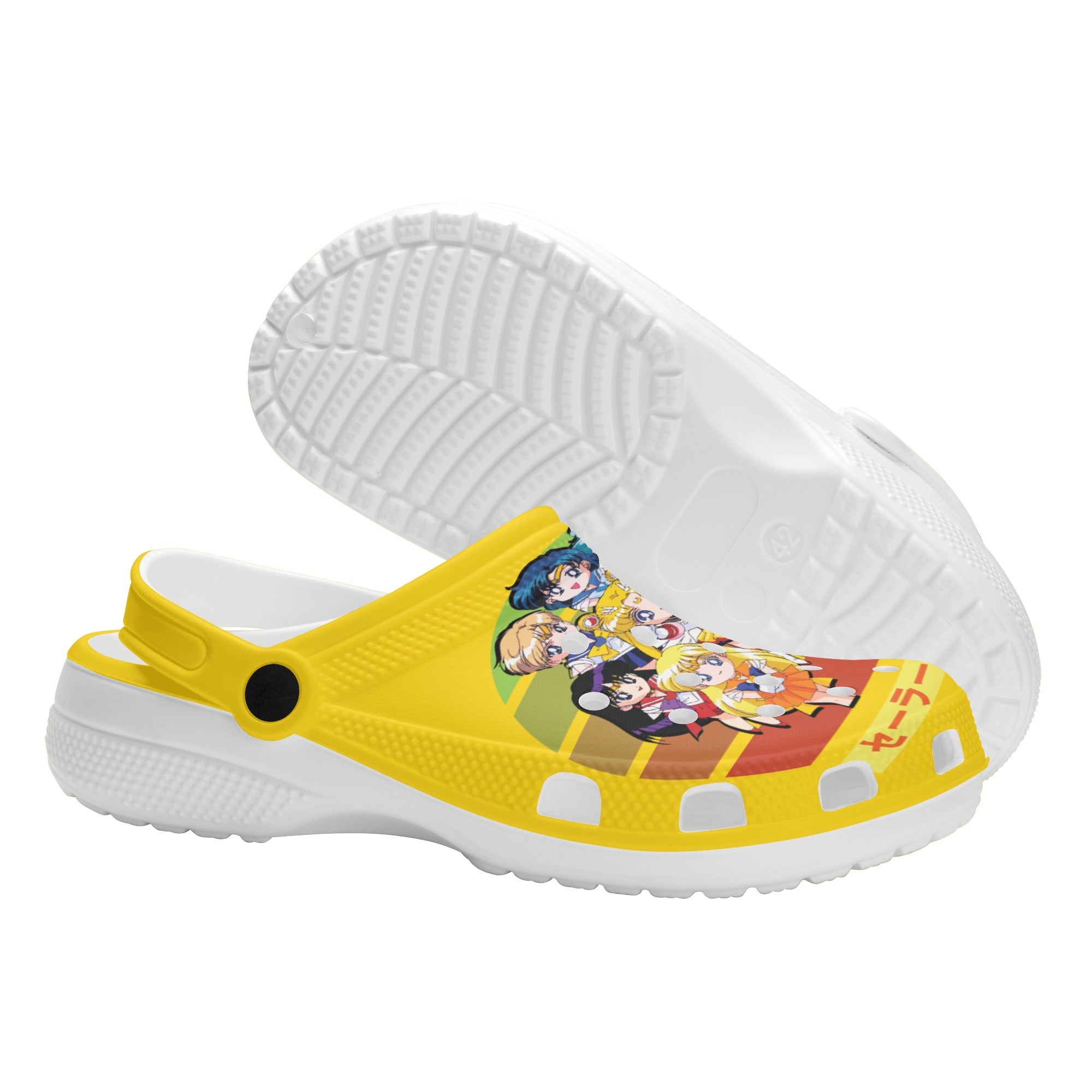 Sailor Scouts Womens All Over Printing Classic Clogs - IGZ Clothing 