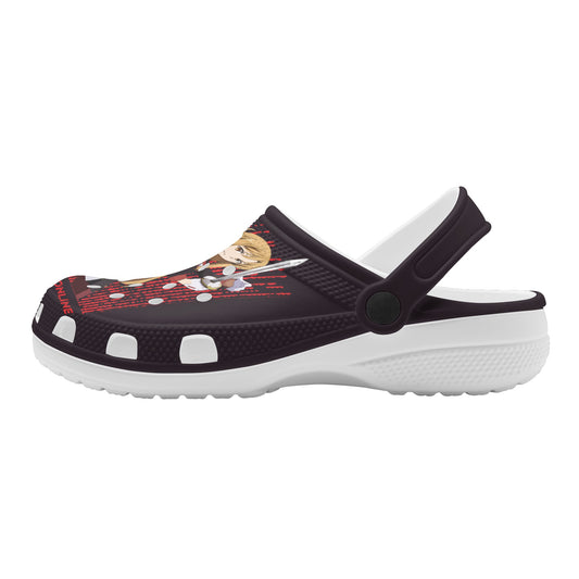 SAO Womens All Over Printing Classic Clogs - IGZ Clothing 