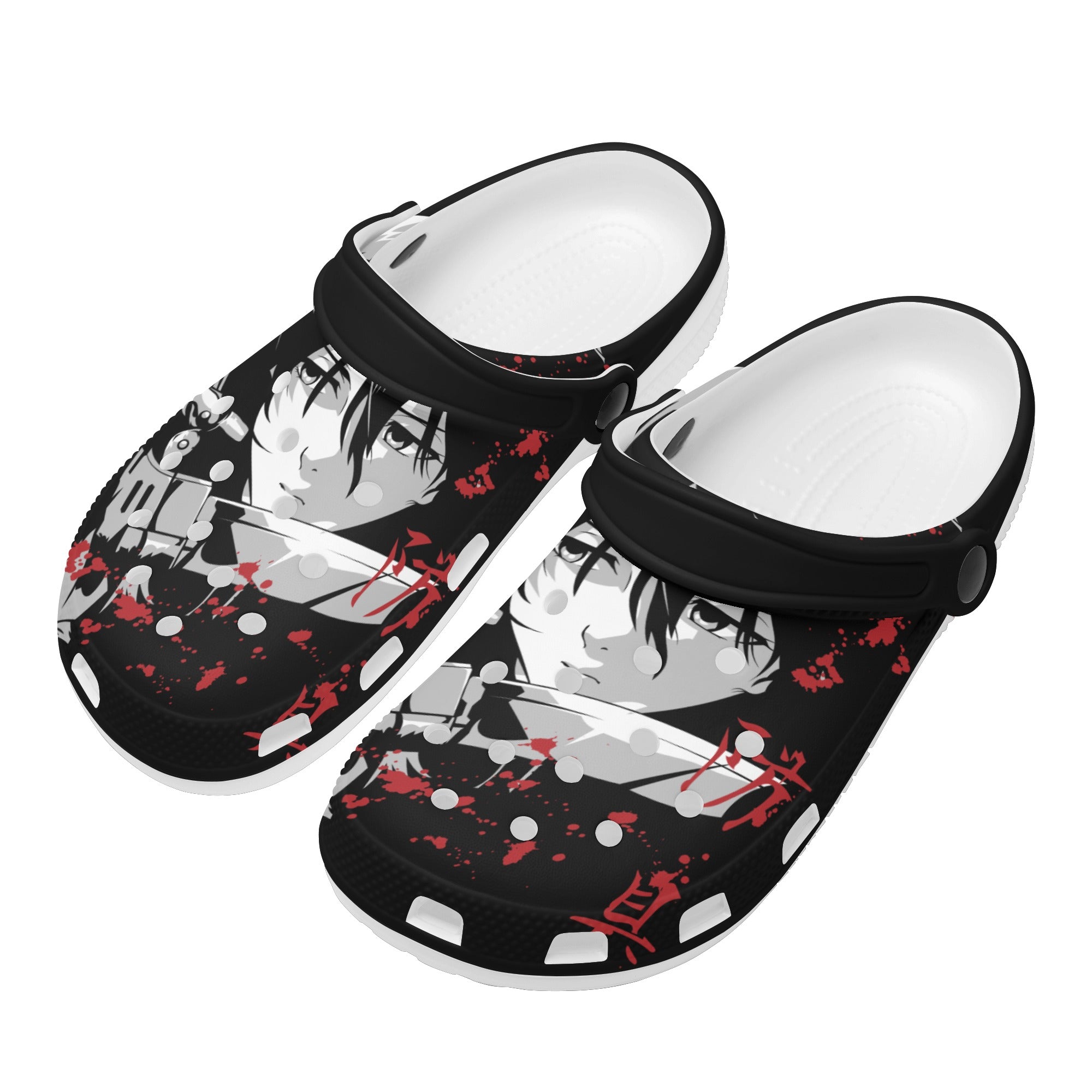 Mikasa Womens All Over Printing Classic Clogs - IGZ Clothing 