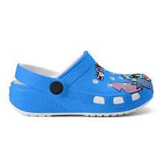 Stitch Kids All Over Printing Classic Clogs - IGZ Clothing 