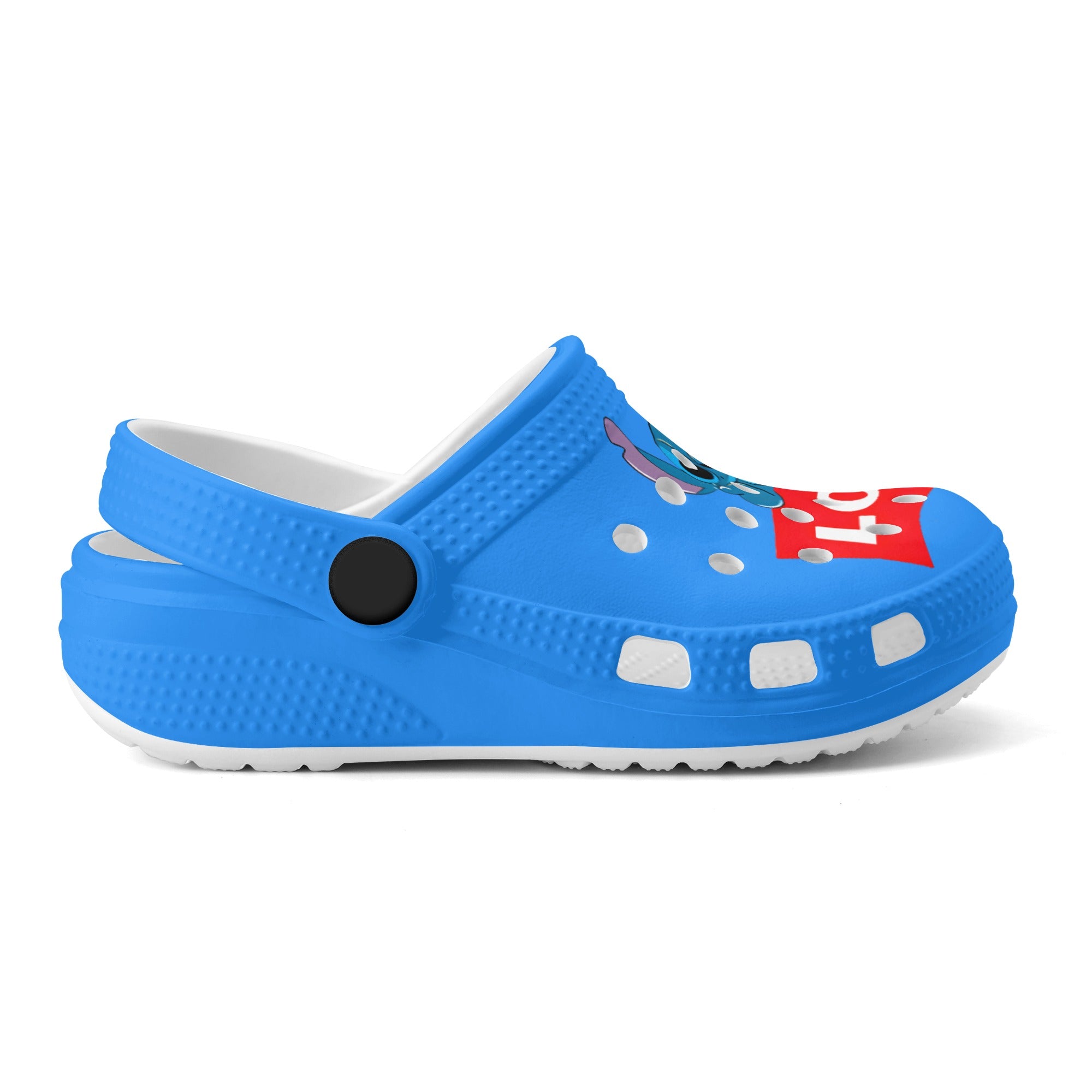 Stitch Kids All Over Printing Classic Clogs - IGZ Clothing 