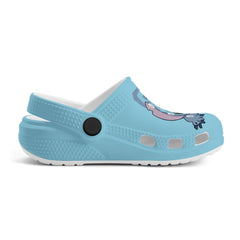 Stitch Kids All Over Printing Classic Clogs - IGZ Clothing 