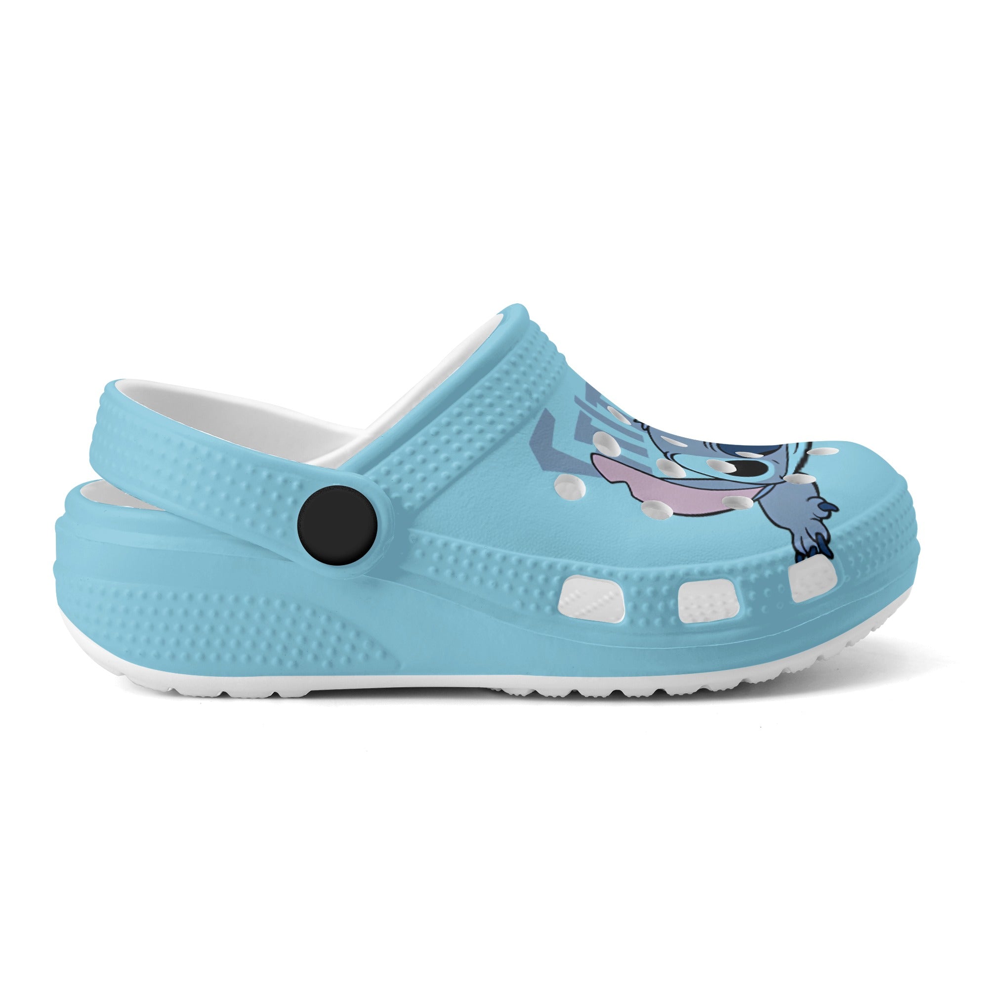 Stitch Kids All Over Printing Classic Clogs - IGZ Clothing 