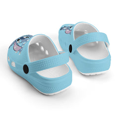 Stitch Kids All Over Printing Classic Clogs - IGZ Clothing 