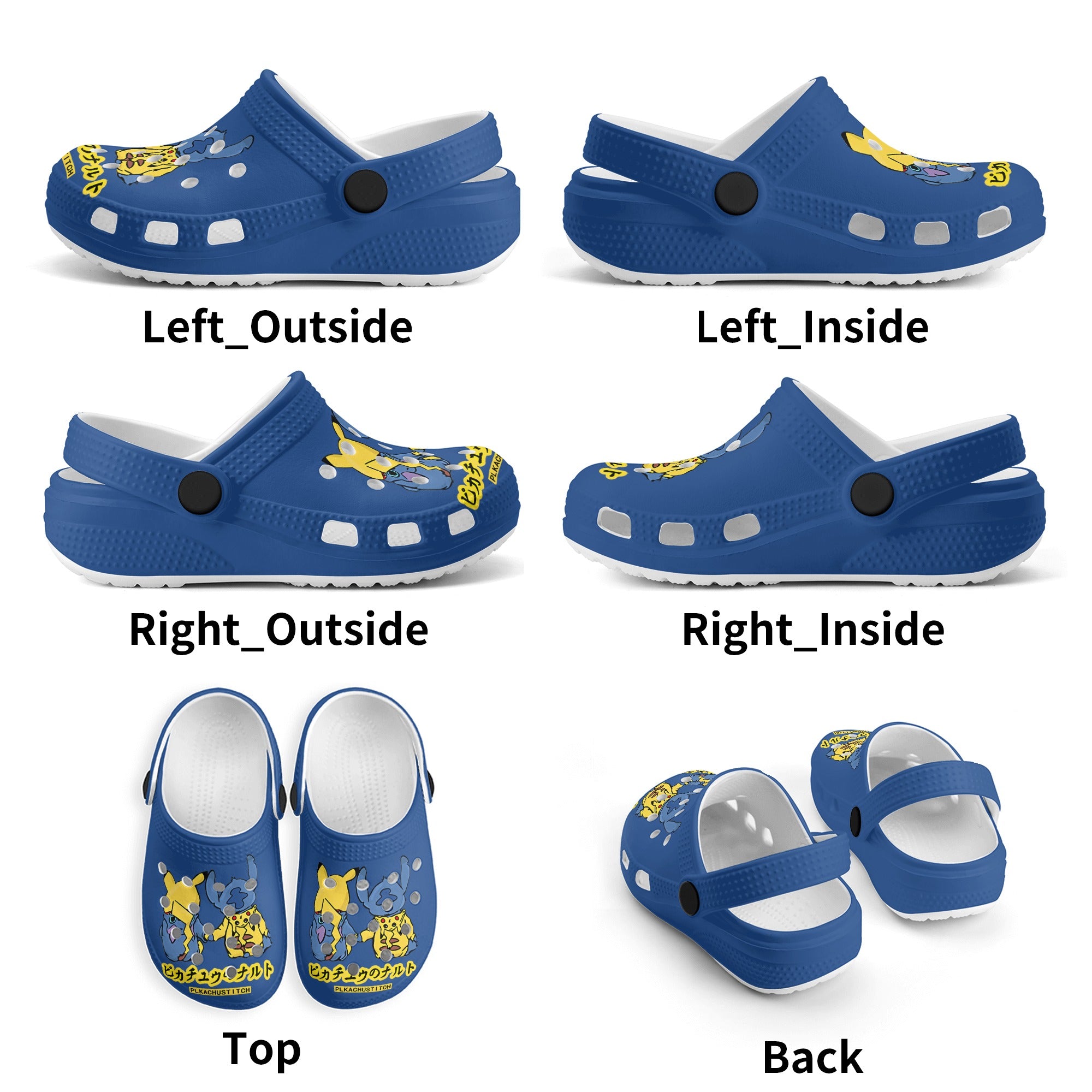 Stitch Kids All Over Printing Classic Clogs - IGZ Clothing 