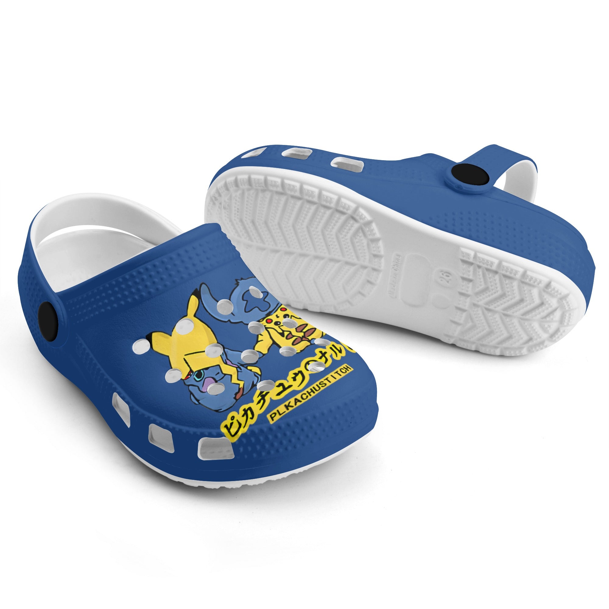 Stitch Kids All Over Printing Classic Clogs - IGZ Clothing 