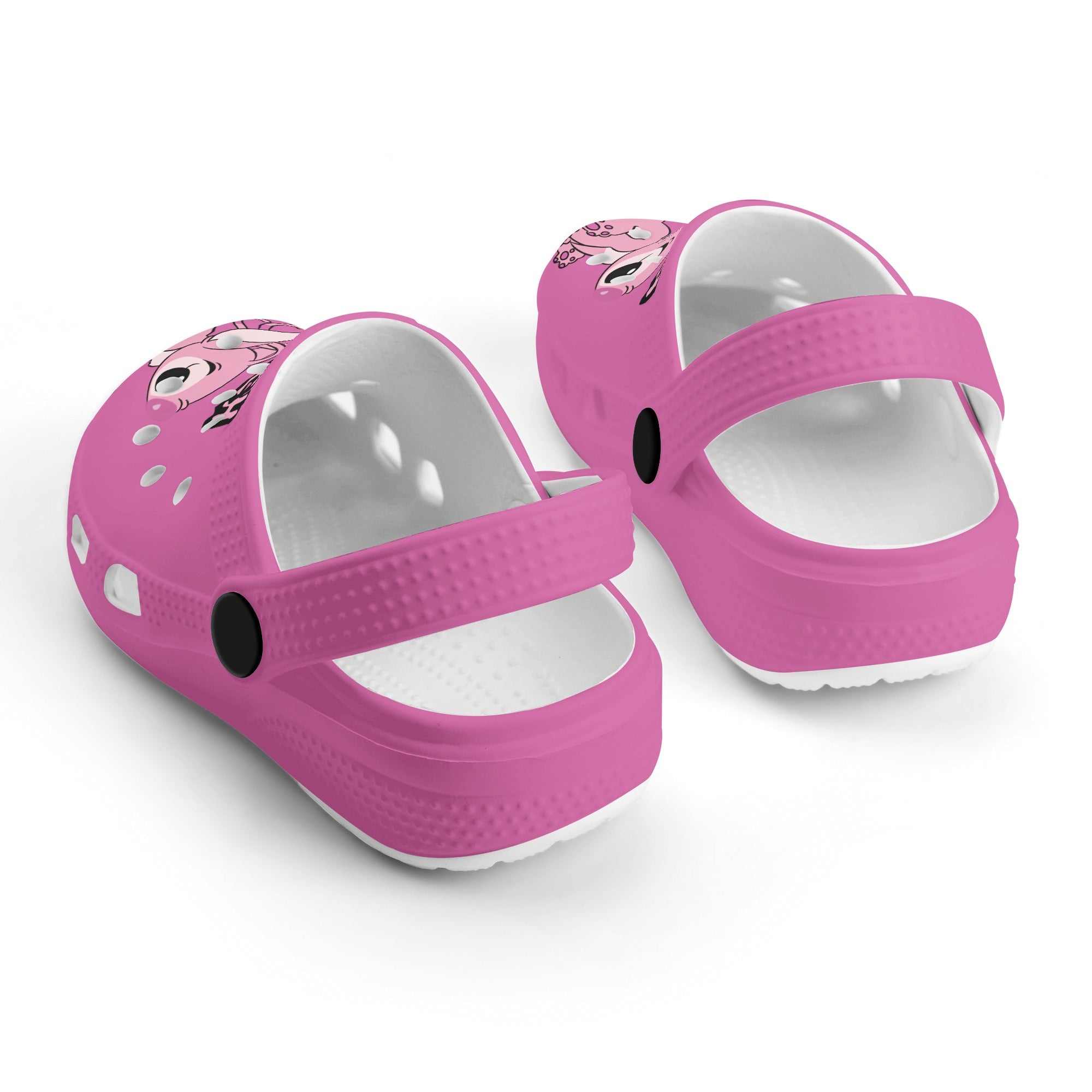 Stitch Kids All Over Printing Classic Clogs - IGZ Clothing 