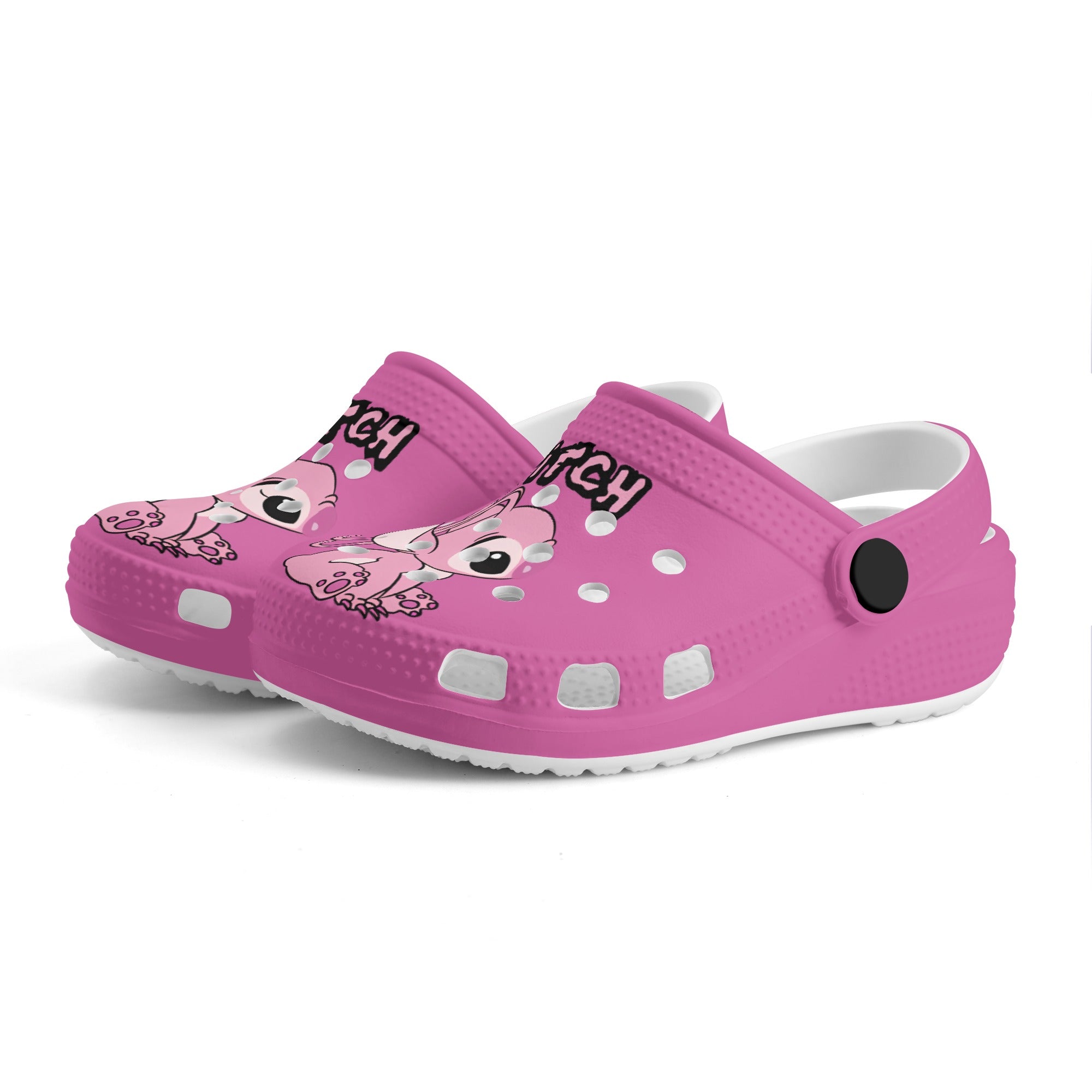 Stitch Kids All Over Printing Classic Clogs - IGZ Clothing 