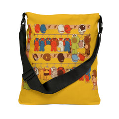 Mario Adjustable Tote Bag (AOP) - IGZ Clothing 