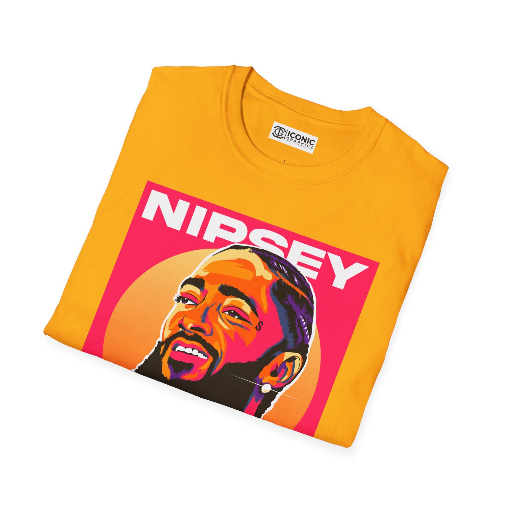 Nipsey Hussle Unisex Softstyle T-Shirt - IGZ Clothing 