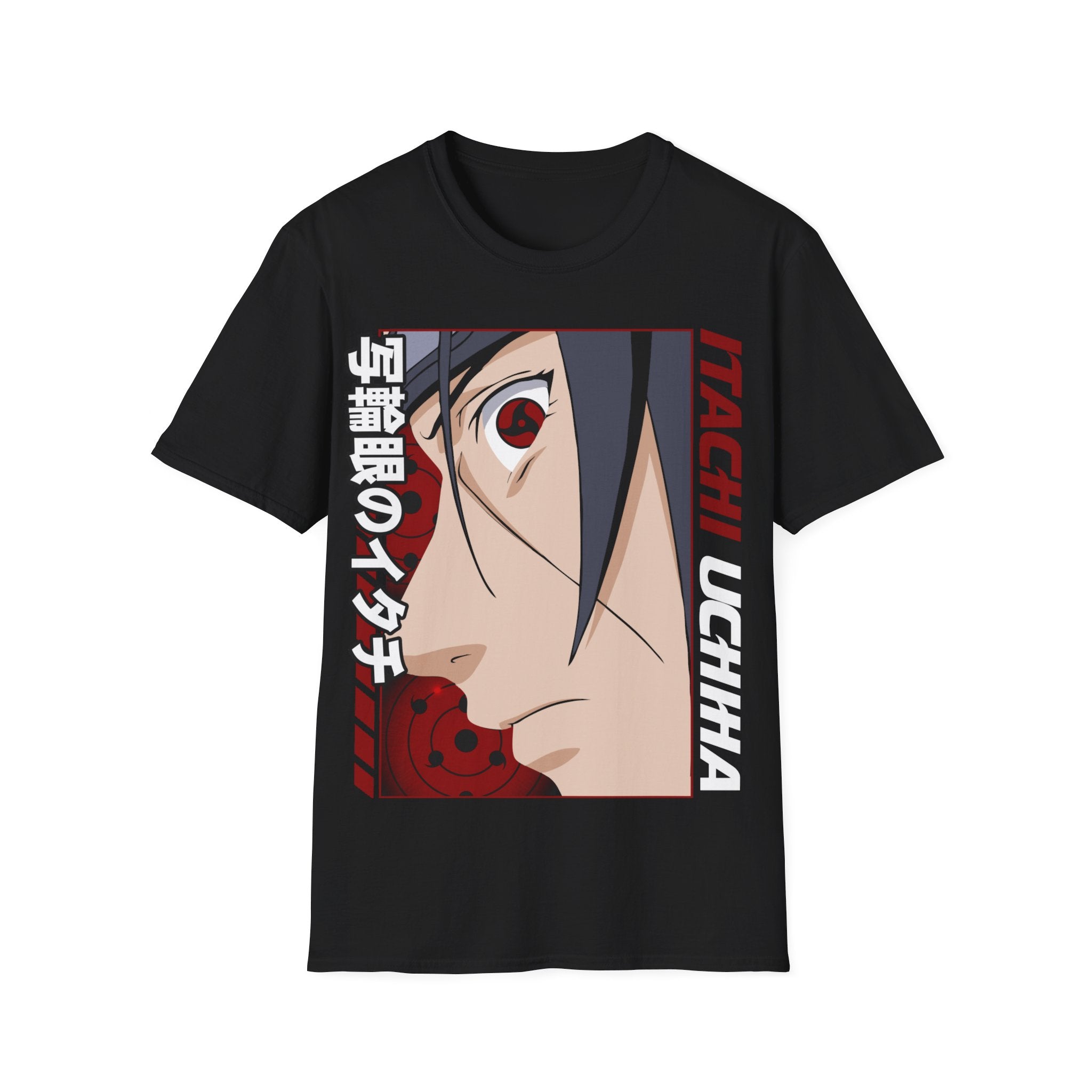 Itachi Uchiha Unisex Softstyle T-Shirt - IGZ Clothing 