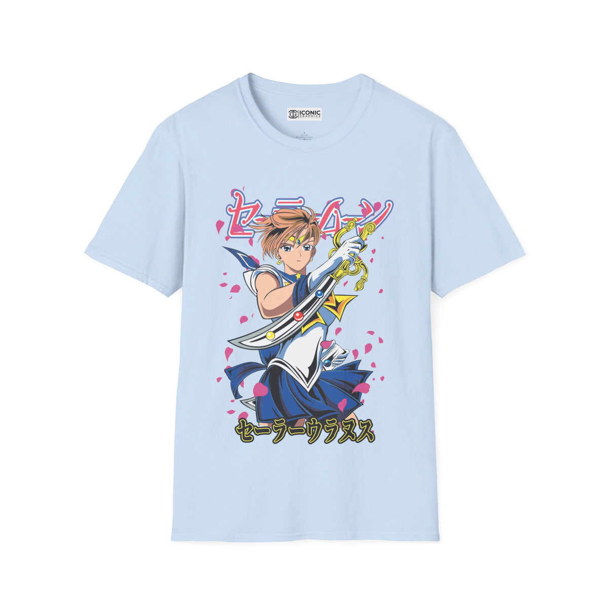 Sailor Uranus Unisex Softstyle T-Shirt - IGZ Clothing 