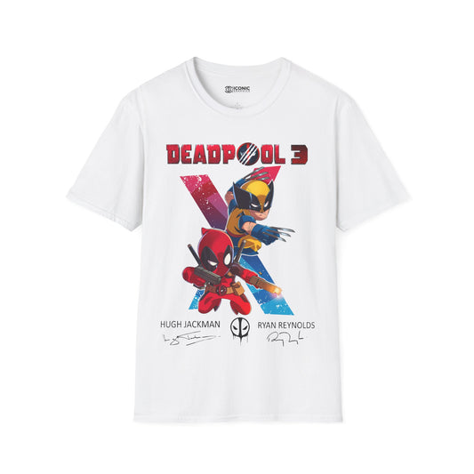 Deadpool and Wolverine Unisex Softstyle T-Shirt - IGZ Clothing 