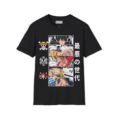 One-Piece Luffy Unisex Softstyle T-Shirt - IGZ Clothing 