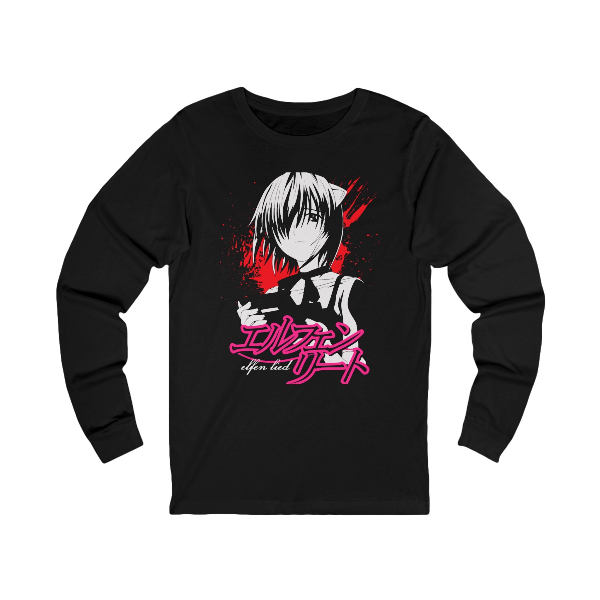 Elfen Lied Unisex Jersey Long Sleeve Tee