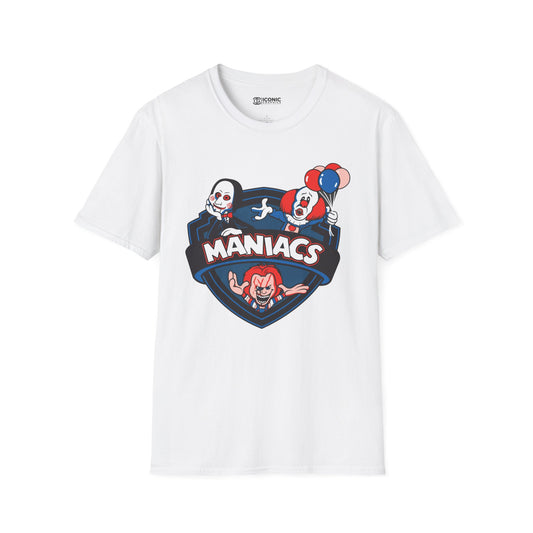 Maniacs Unisex Softstyle T-Shirt - IGZ Clothing 