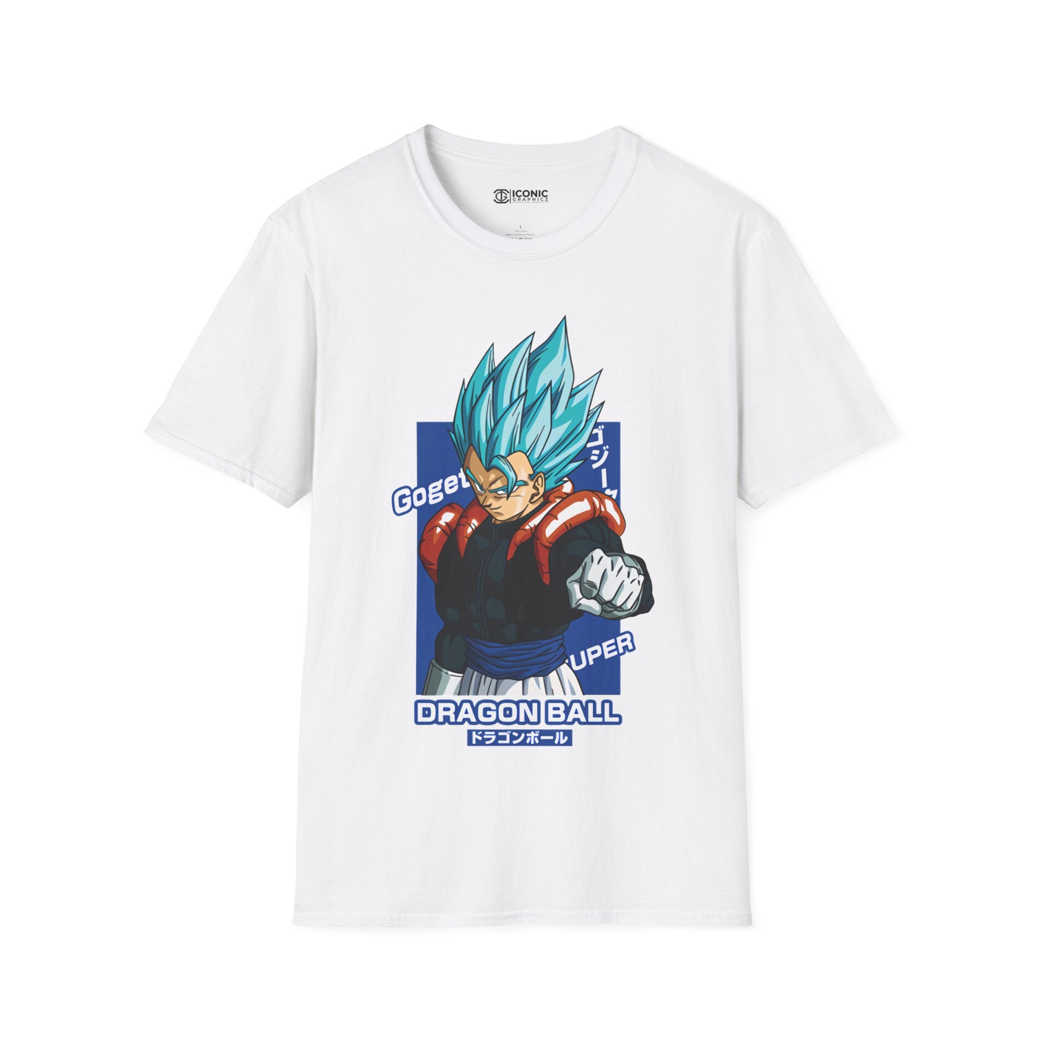 Gogeta Unisex Softstyle T-Shirt - IGZ Clothing 