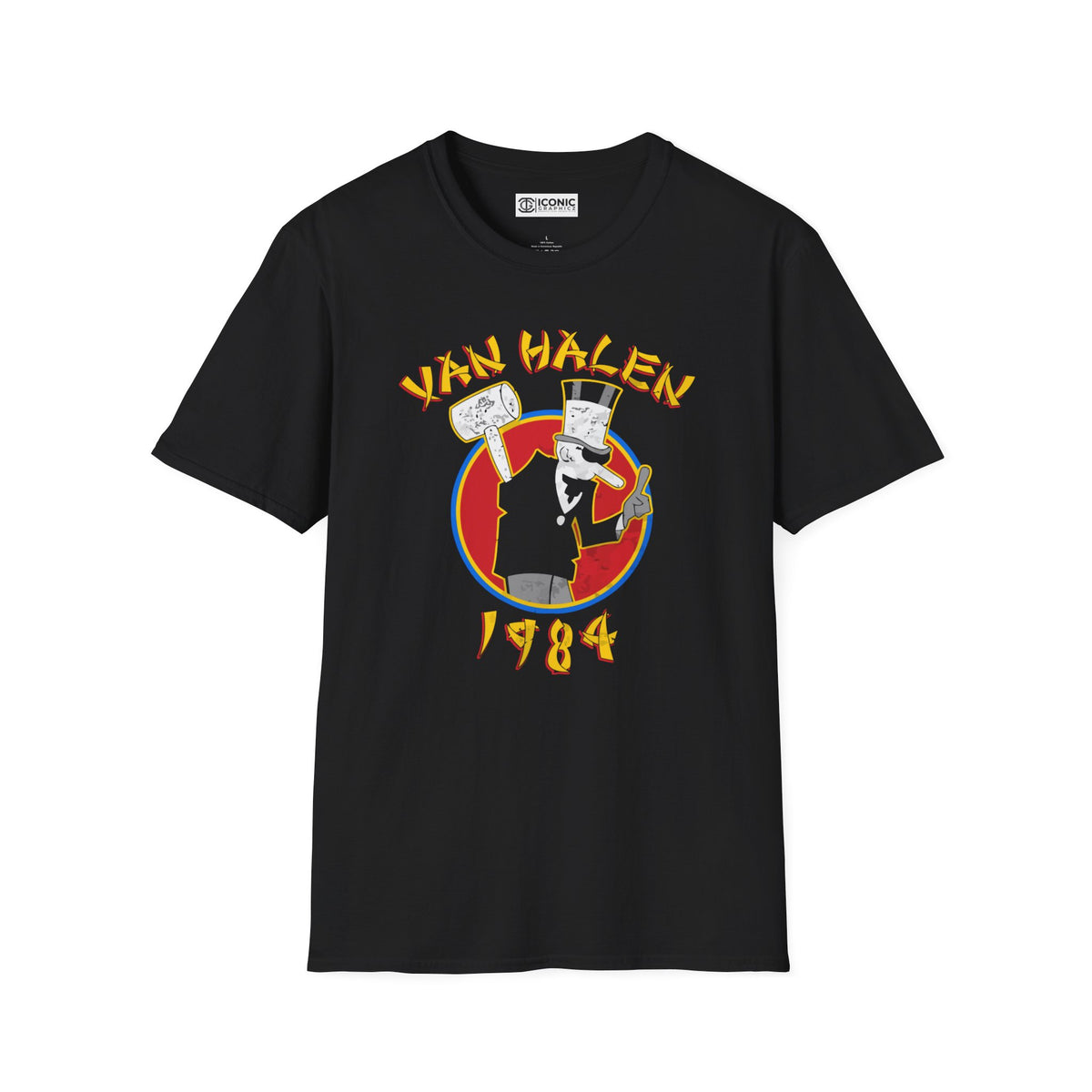 Van Halen Unisex Softstyle T-Shirt - IGZ Clothing 