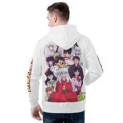 Inuyasha Mens All Over Print Hoodie - IGZ Clothing 