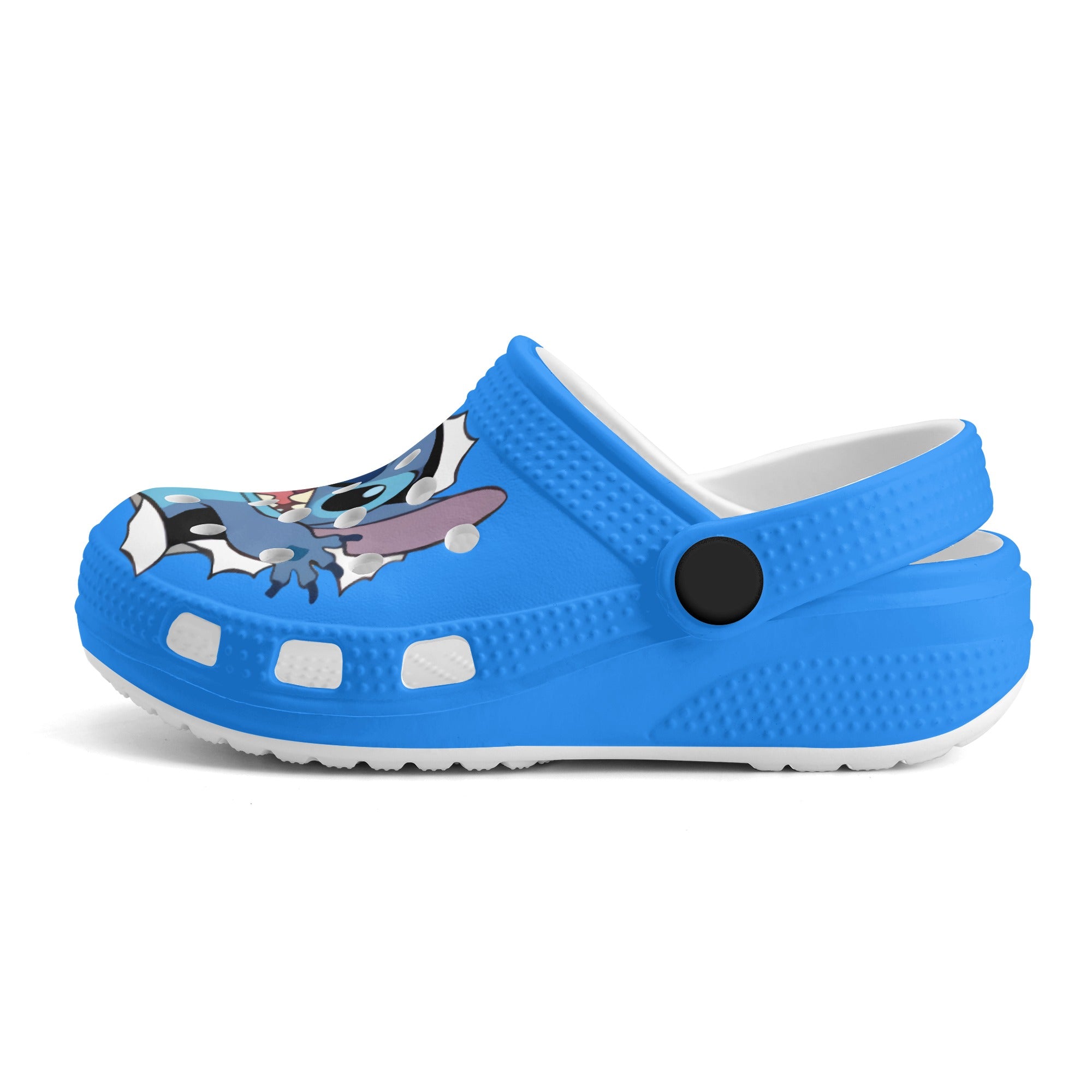 Stitch Kids All Over Printing Classic Clogs - IGZ Clothing 