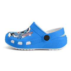 Stitch Kids All Over Printing Classic Clogs - IGZ Clothing 