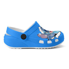 Stitch Kids All Over Printing Classic Clogs - IGZ Clothing 