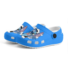 Stitch Kids All Over Printing Classic Clogs - IGZ Clothing 