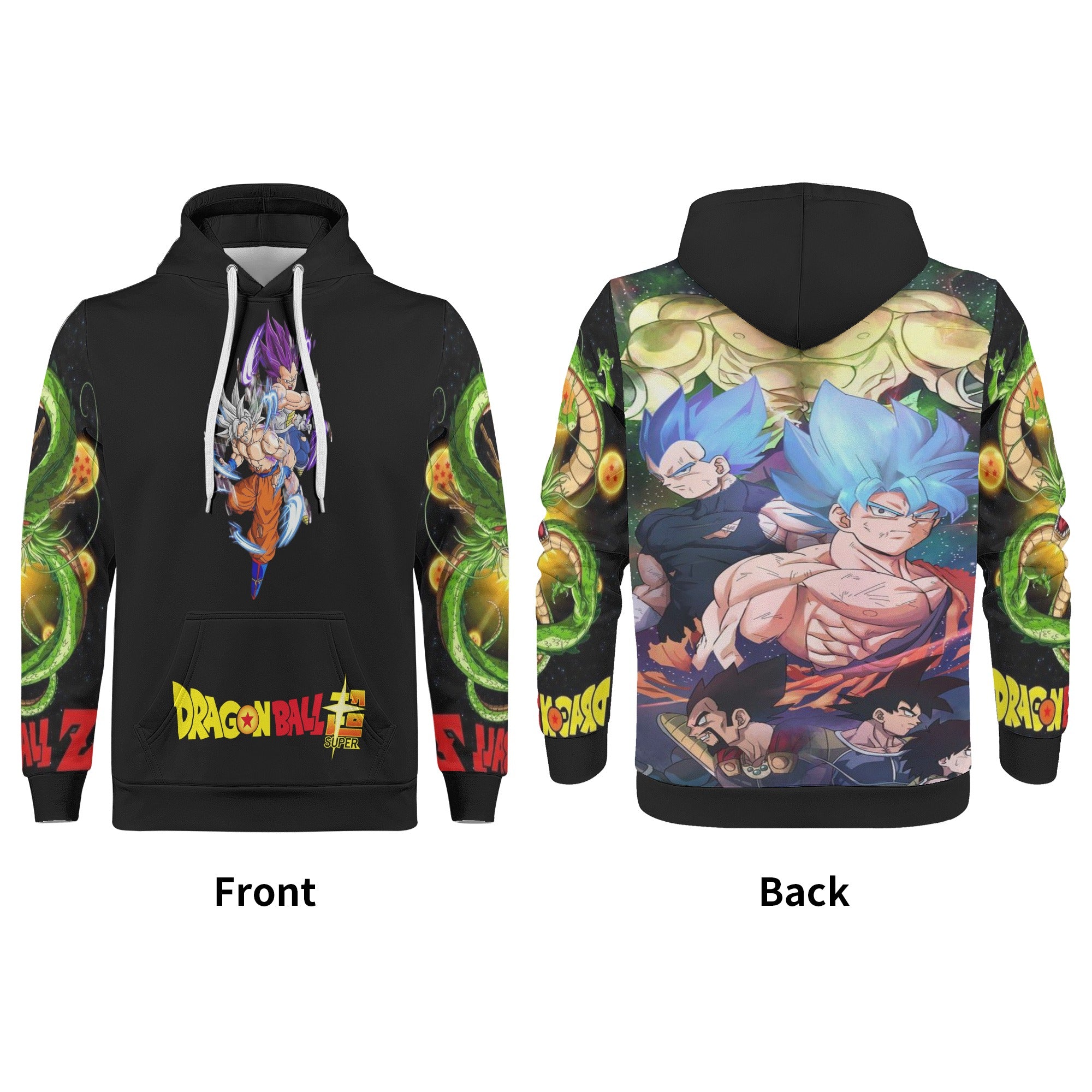 Mens All Over Print Hoodie - IGZ Clothing 