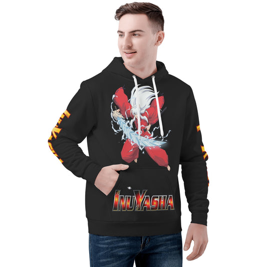 Inuyasha Mens All Over Print Hoodie - IGZ Clothing 