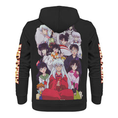 Inuyasha Mens All Over Print Hoodie - IGZ Clothing 