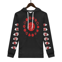 Akatsuki Custom Mens All Over Print Hoodie - IGZ Clothing 