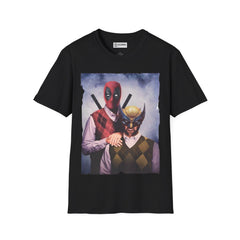 Deadpool and Wolverine Unisex Softstyle T-Shirt - IGZ Clothing 