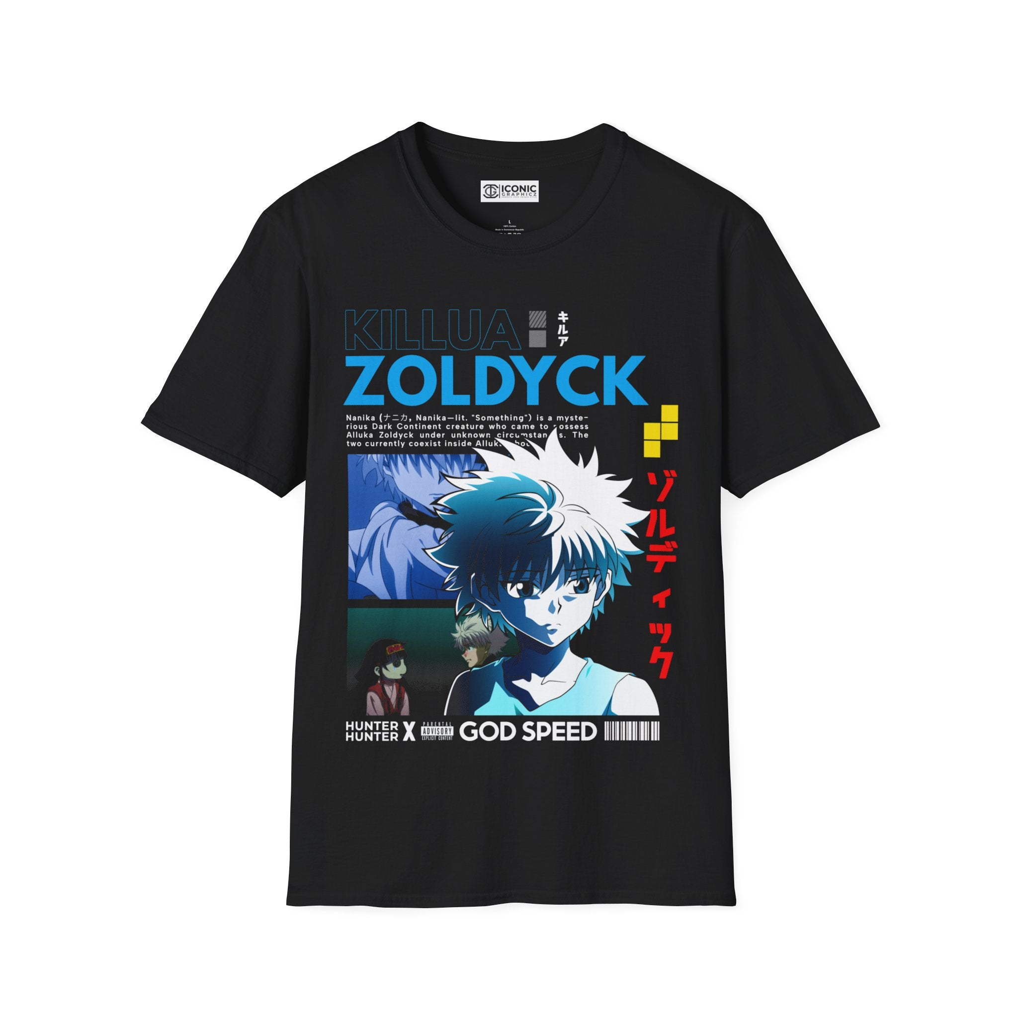 Killua Unisex Softstyle T-Shirt - IGZ Clothing 